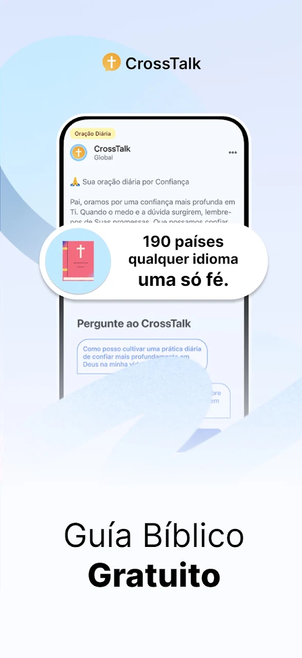 CrossTalk: Bible Chat + Oração Google Play tela 8 de 12 (store): Google Play