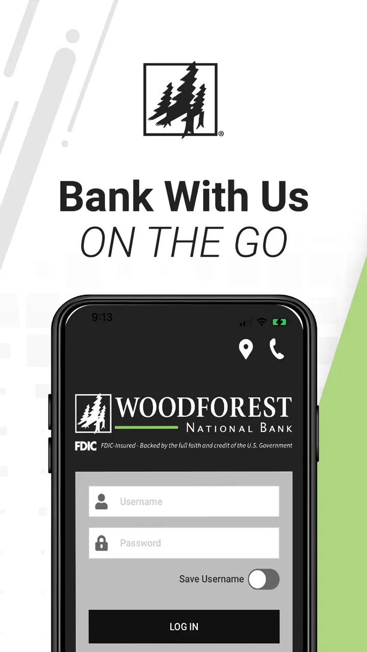 App Store flow in Woodforest Mobile Banking